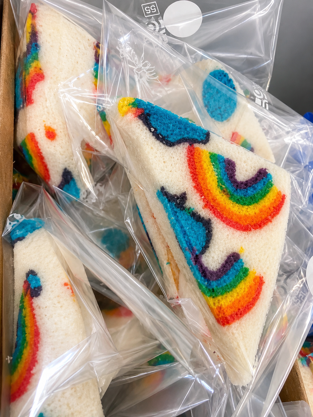 Cake sandwiches
