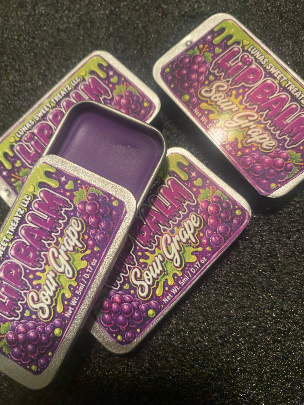 Lip balm tin