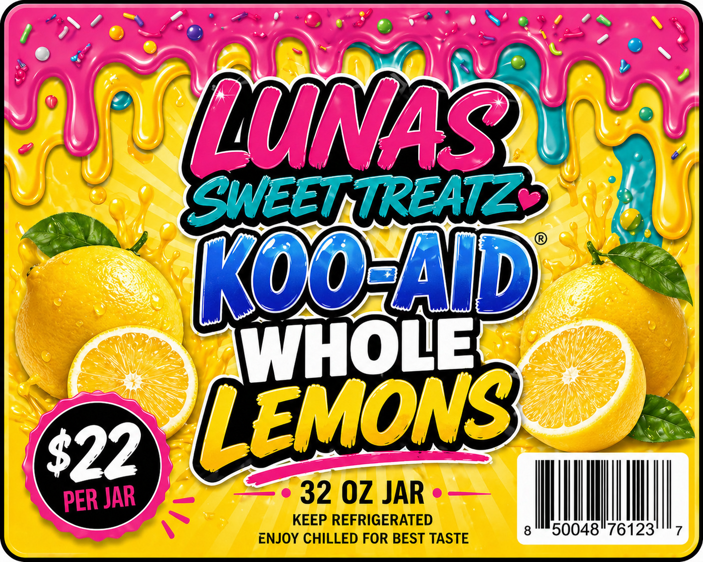 Flavored lemons