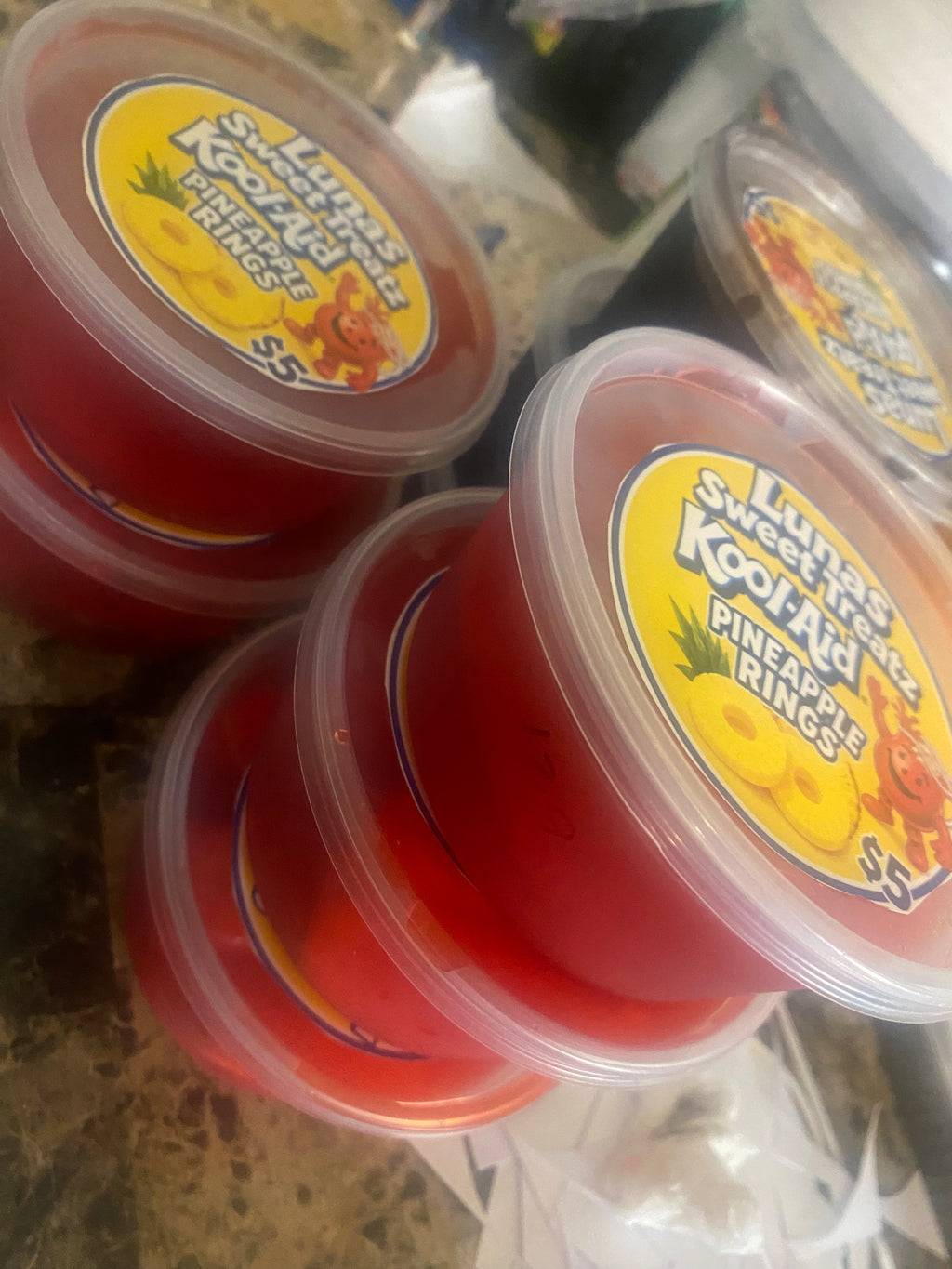 Flavored pineapple